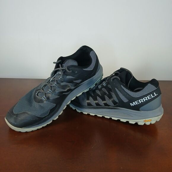 Merrell Nova 2 Trail Running Shoes Men\'s Size 13 Black Great Tread Used Gorpcore main image 6